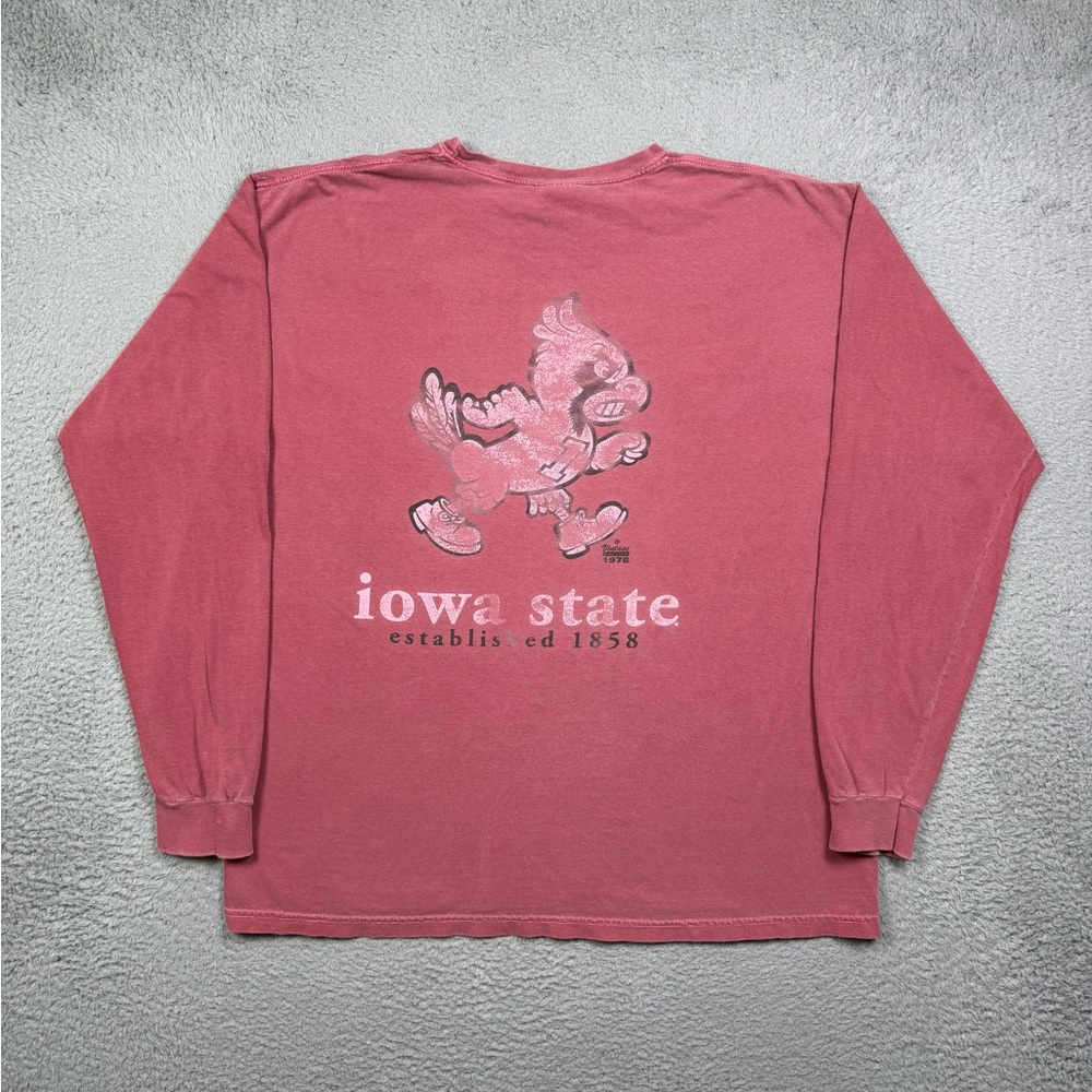 Vintage y2k Iowa state college long sleeve T-shirt - Picture 4 of 4